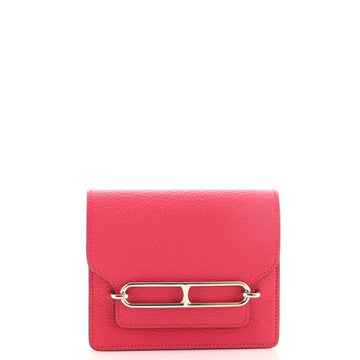 Hermes Roulis Slim Wallet Chevre Mysore