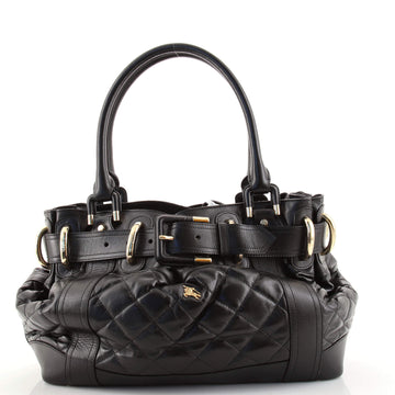 Burberry Beaton Bag Quilted Leather Large