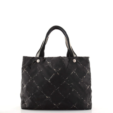 Chanel Travel Line Tote Printed Nylon Large