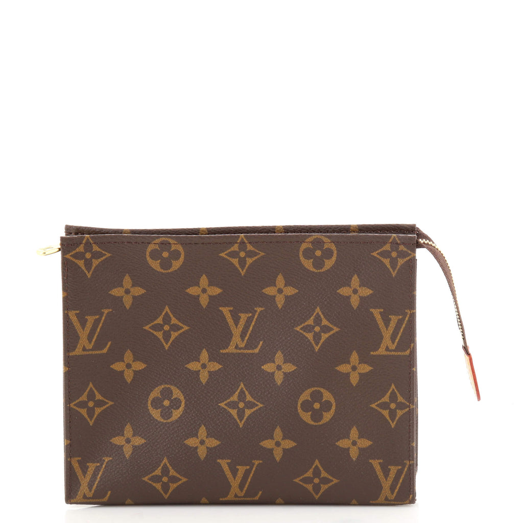 Louis Vuitton Monogram Toiletry Pouch 15 - Brown Cosmetic Bags, Accessories  - LOU753219