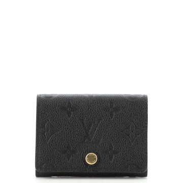 Louis Vuitton Business Card Holder Monogram Empreinte Leather