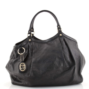 Gucci Sukey Tote Guccissima Leather Large