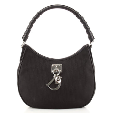 Christian Dior Lovely Hobo Diorissimo Nylon Small