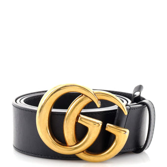 Gucci GG Marmont Belt Leather Wide
