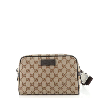 Gucci Waist Belt Bag (Outlet) GG Canvas Small
