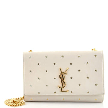Saint Laurent Classic Monogram Crossbody Bag Printed Leather Medium