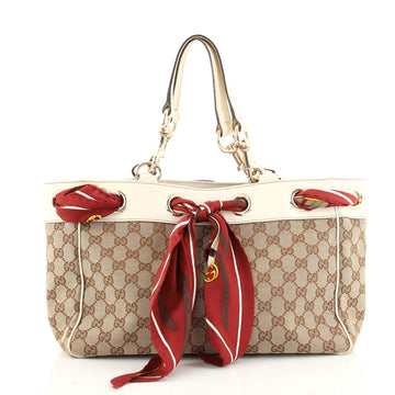 Gucci Positano Tote GG Canvas Small