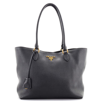 Prada Open Tote Vitello Daino Small