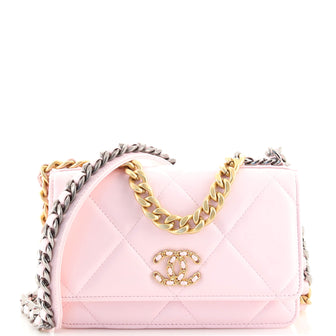 Chanel 19 Wallet on Chain Quilted Lambskin