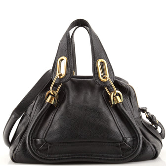 Chloe Paraty Top Handle Bag Leather Small