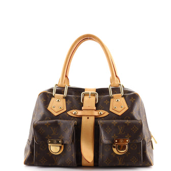 Louis Vuitton Manhattan Handbag Monogram Canvas PM