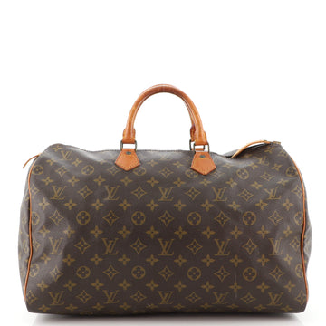 Louis Vuitton Speedy Handbag Monogram Canvas 40