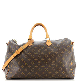 Louis Vuitton Speedy Bandouliere Bag Monogram Canvas 40