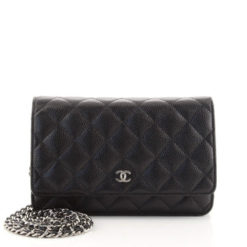 Chanel Wallet on Chain Quilted Caviar