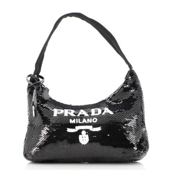 Prada Re-Edition 2000 Hobo Sequins Mini