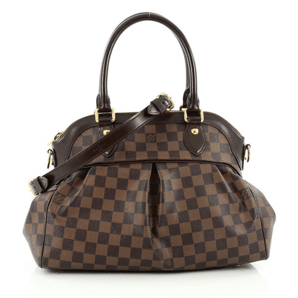 Louis Vuitton Trevi Handbag Damier PM Brown 2100531