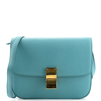 Celine Classic Box Bag Grainy Leather Medium