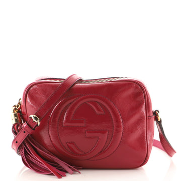 Gucci Soho Disco Crossbody Bag Patent Small