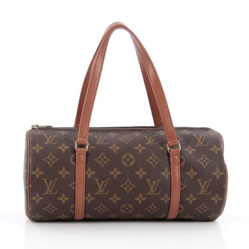 Louis Vuitton Papillon Handbag Monogram Canvas 30 Brown