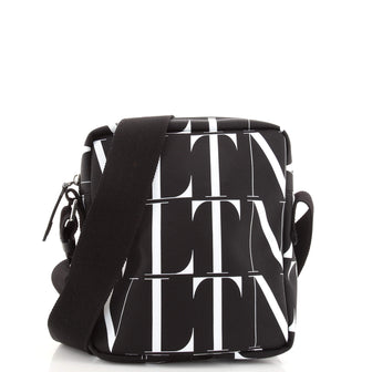 Valentino VLTN Times Crossbody Bag Printed Nylon Small