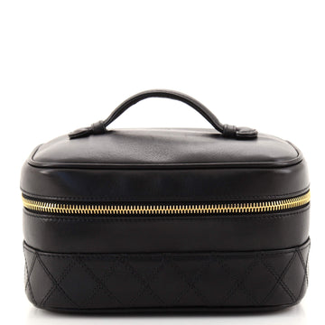 Chanel Vintage Cosmetic Case Lambskin