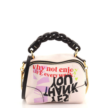 Chloe Daria Chain Bag Print Leather Mini
