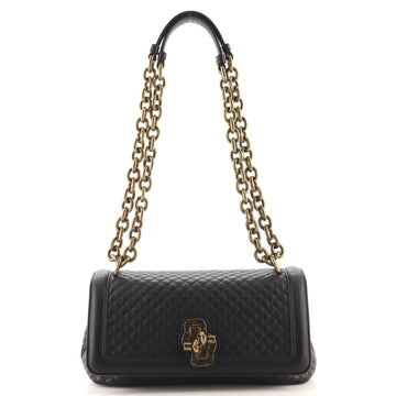 Bottega Veneta Olimpia Knot Flap Bag Quilted Calfskin Medium