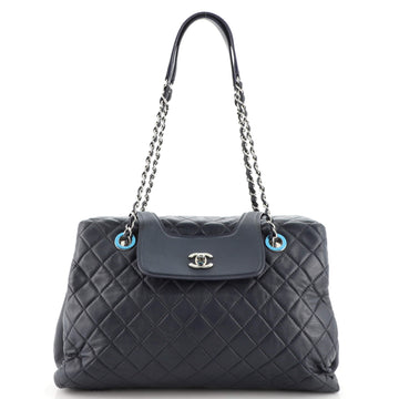 Chanel By 3 Shopping Tote Quilted Lambskin Large