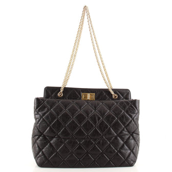 Chanel Reissue Tote Quilted Aged Calfskin Large