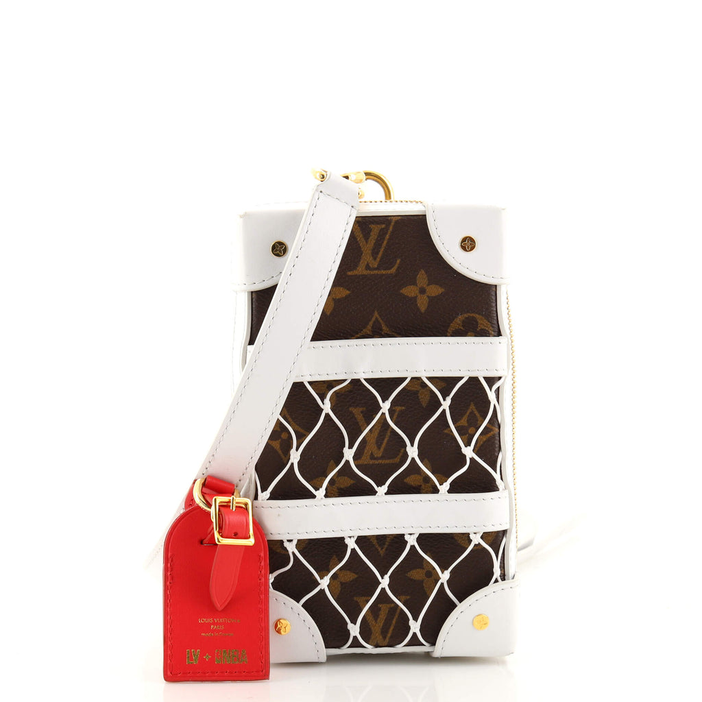 Louis Vuitton LV x NBA Soft Trunk Phone Box Monogram Canvas Brown