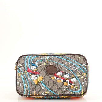 Gucci Disney Donald Duck Belt Bag Printed GG Coated Canvas