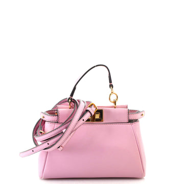 Fendi Peekaboo Bag Leather Micro