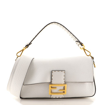 Fendi Selleria Baguette NM Bag Leather Medium