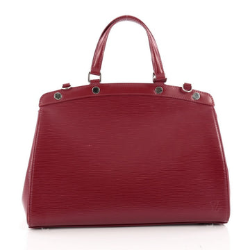 Louis Vuitton Brea Handbag Epi Leather MM Red