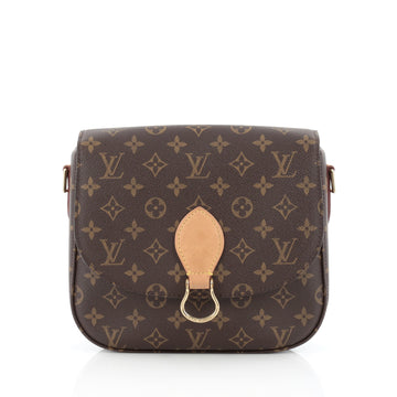 Louis Vuitton Saint Cloud Handbag Monogram Canvas GM brown