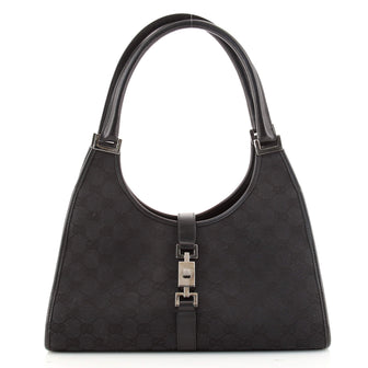 Gucci Vintage Bardot Hobo GG Canvas Medium
