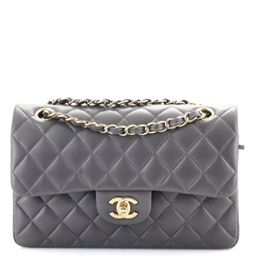 Chanel Classic Double Flap Bag Quilted Lambskin Small