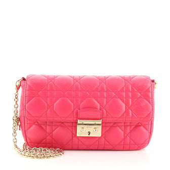 Christian Dior Miss Dior Promenade Bag Cannage Quilt Lambskin