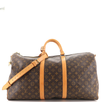 Louis Vuitton Keepall Bandouliere Bag Monogram Canvas 55