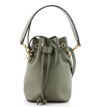 Fendi Mon Tresor Bucket Bag Leather Mini