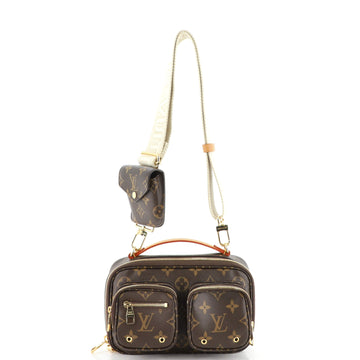 Louis Vuitton Utility Crossbody Bag Monogram Canvas