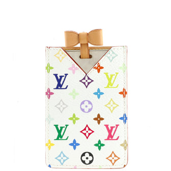 Lot - Louis Vuitton multicolor monogram case with mirror