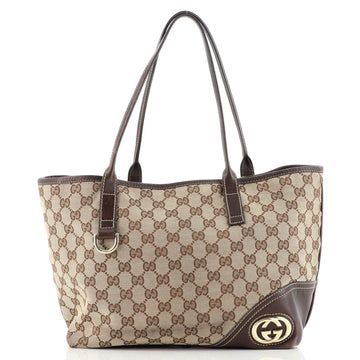 Gucci New Britt Tote GG Canvas Medium