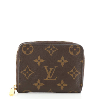 Louis Vuitton Zippy Coin Purse Monogram Canvas