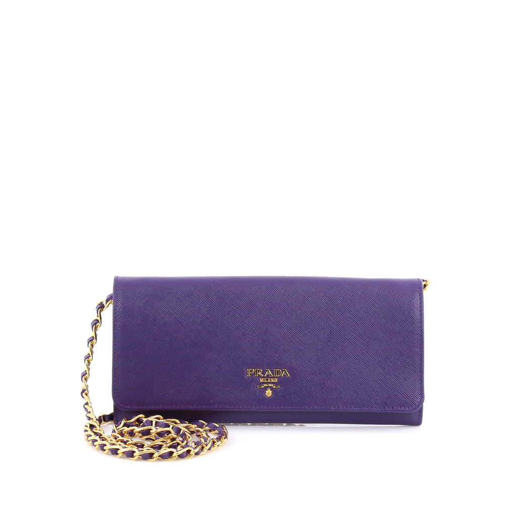 Prada Purple Compact Wallet – LuxuryPromise