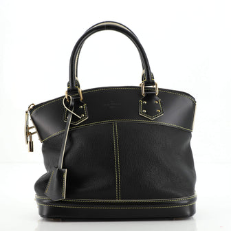 Louis Vuitton Suhali Lockit Handbag Leather PM