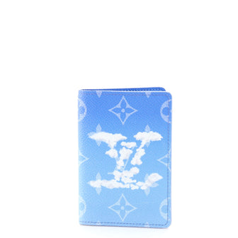Louis Vuitton Pocket Organizer Limited Edition Monogram Clouds