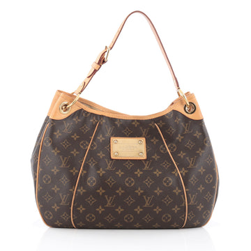 Louis Vuitton Galliera Handbag Monogram Canvas PM brown