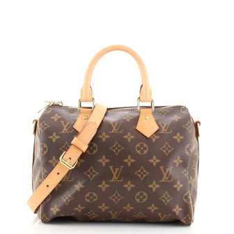 Louis Vuitton Speedy Bandouliere Bag Monogram Canvas 25