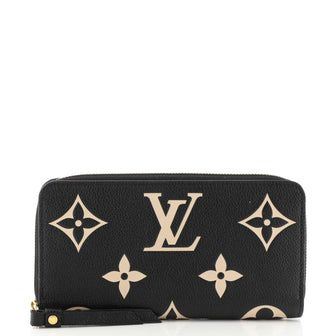 Louis Vuitton Zippy Wallet Bicolor Monogram Empreinte Giant